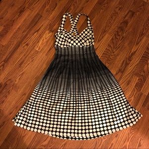 Dana Buchman polka dot dress